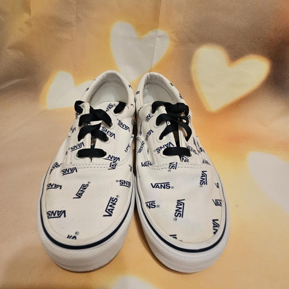 VANS unisex Era 59 shoes men's 5 women's 6.5 color white/navy